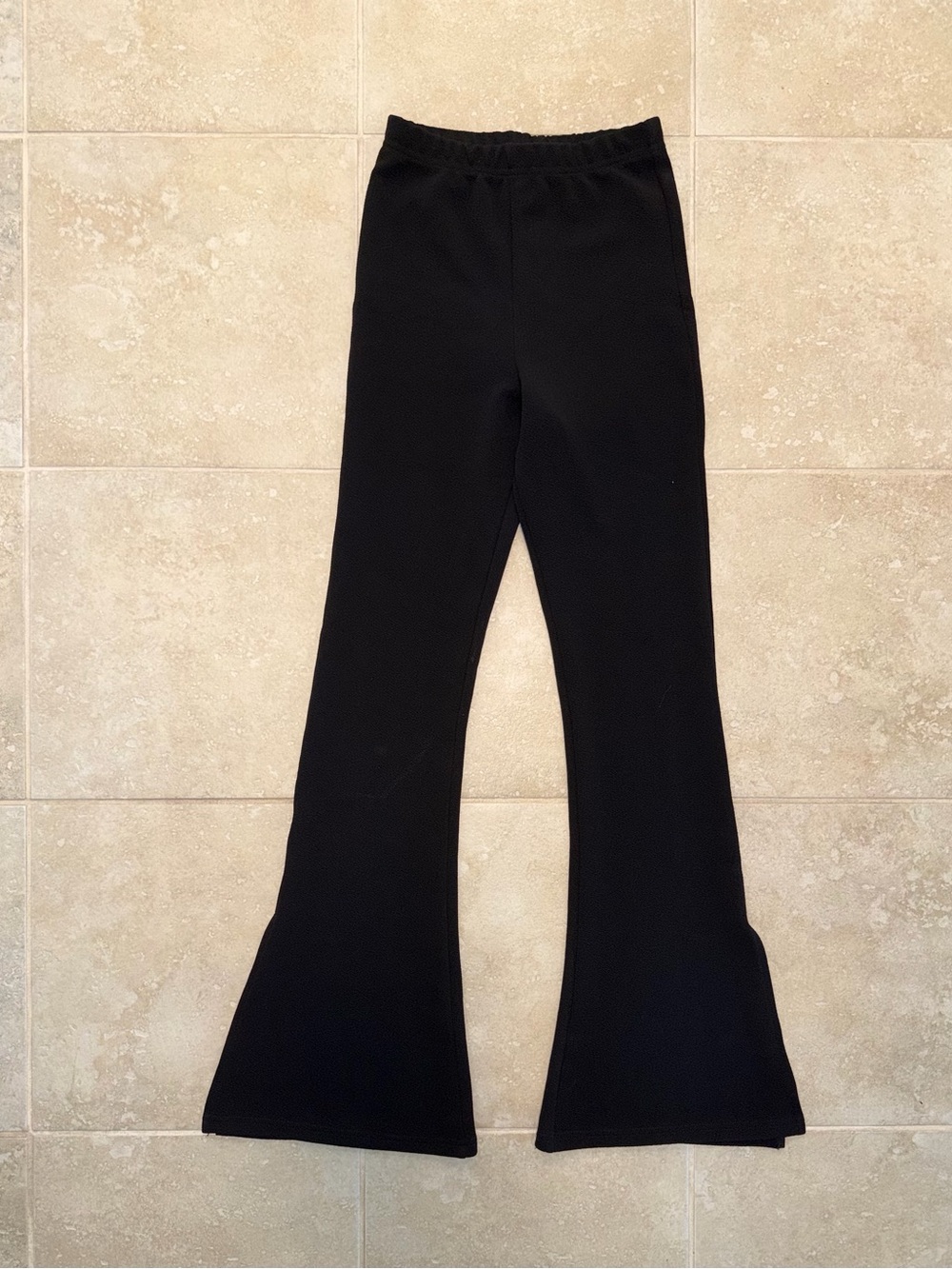 Black Flared Pants